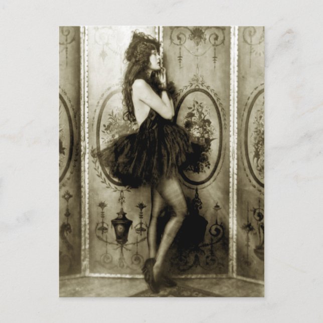 Postales fotográficas de Chicas franceses (Anverso)