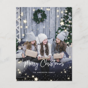 Postales fotográficas de Navidades Stark