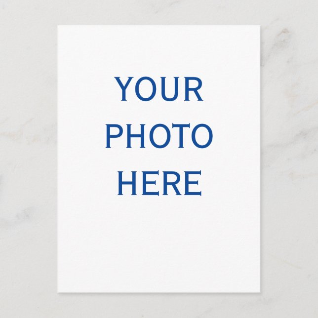 Postales fotográficas de personalizable  (Anverso)