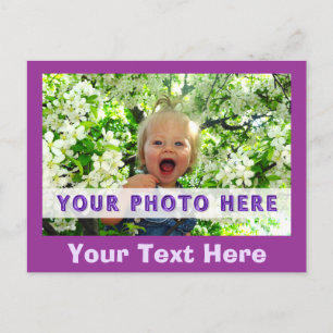 Postales fotográficas personalizados, tu TEXTO deb