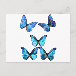 Postales Glow de mariposas