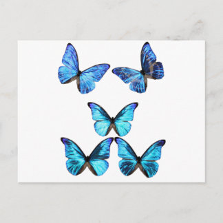 Postales Glow de mariposas