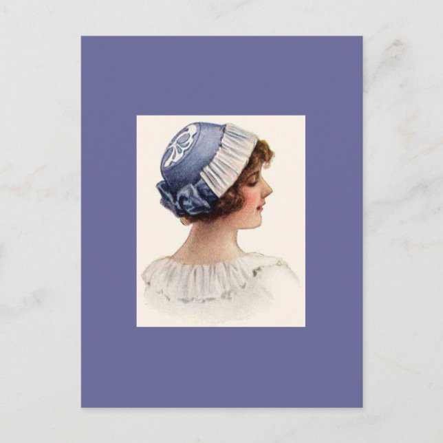 Postales Gorras de época ~ 1913 Gorra #5 (Anverso)