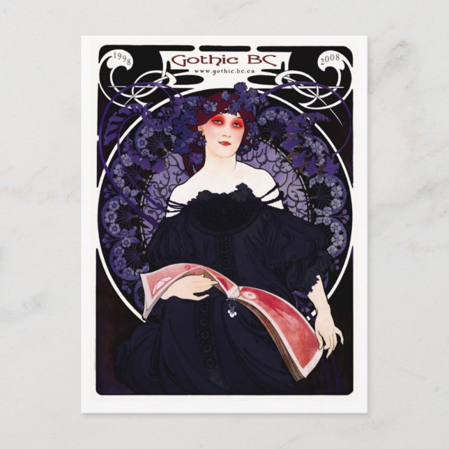 Postales góticas de 10 años de BC (Anverso)