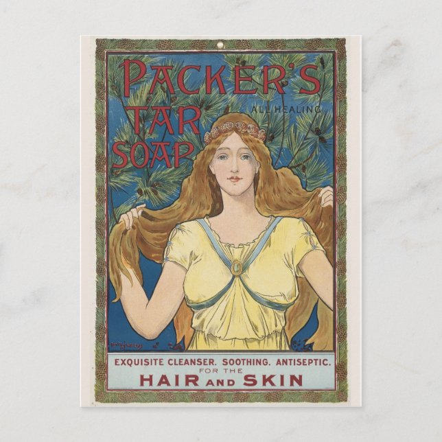 Postales gráficas de anuncios de época (Anverso)