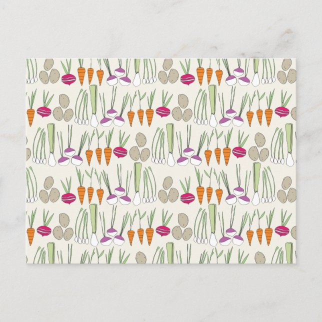 Postales horizontales para los vegetarianos (Anverso)