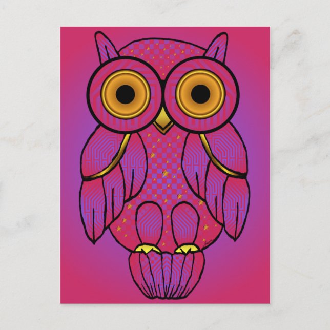 Postales huecas de mi$t Owl (Anverso)