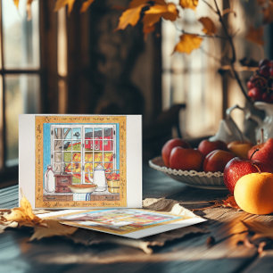 Postales Inspiradoras de la casa de cosecha