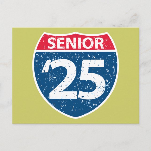 Postales Interstate Senior '25 (Anverso)