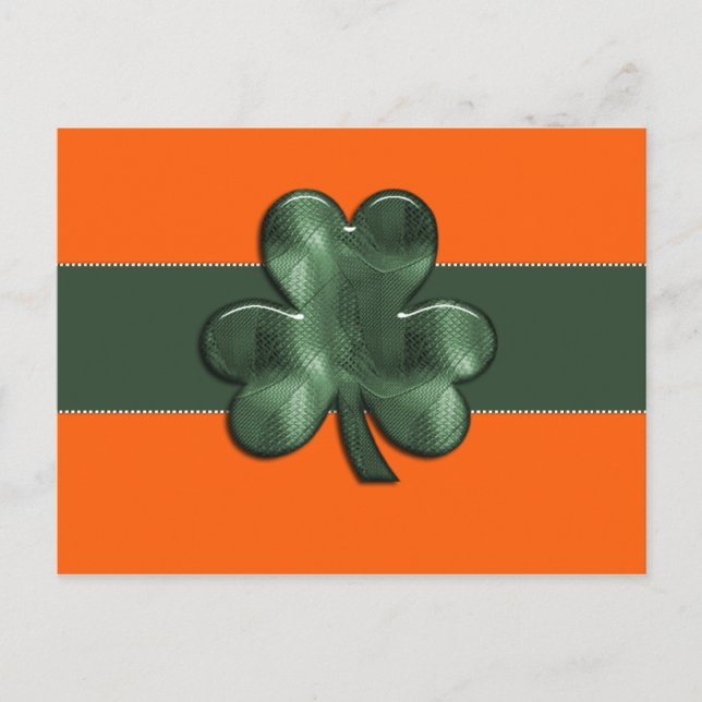 Postales irlandesas de Glass Shamrock D2 (Anverso)
