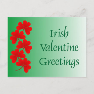 Postales irlandesas de saludos de San Valentín