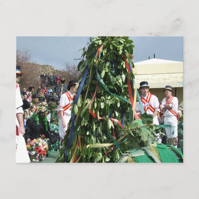 Postales Jack-in-the-Green - Hastings (Anverso)