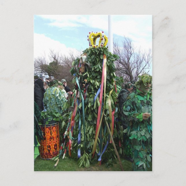 Postales Jack-in-the-Green - Hastings (Anverso)