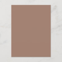 Postales minimalistas de Earthy Brown