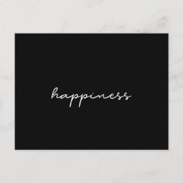 Postales minimalistas de felicidad