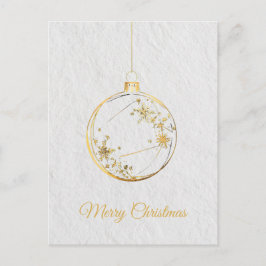 Postales minimalistas de Navidades de lujo