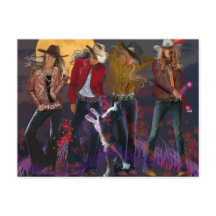 Postales modernas de Cowgirl