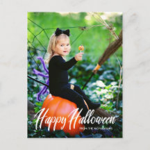Postales modernas de Halloween con sangre completa