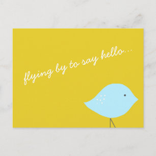 Postales modernas para aves