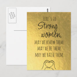 Postales motivacionales para mujeres con fuerza de