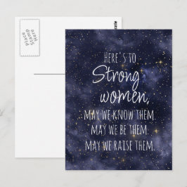 Postales motivacionales para mujeres fuertes de no