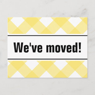 Postales móviles modernas con diseño llano