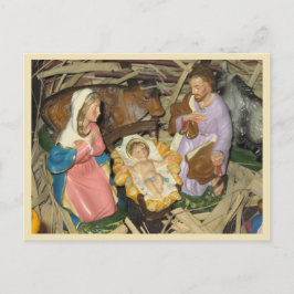 Postales Navidades de la escena del juego de la na