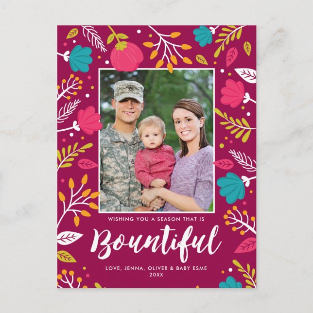 Postales navideñas de Bounty navidades (Anverso)