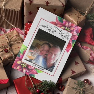Postales navideñas de los Navidades de la Poinsett