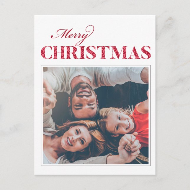 Postales navideñas del patrón clásico (Anverso)