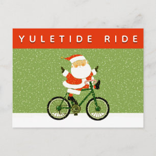 Postales navideñas para Navidades ciclistas