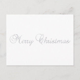 Postales navideñas Silver Merry