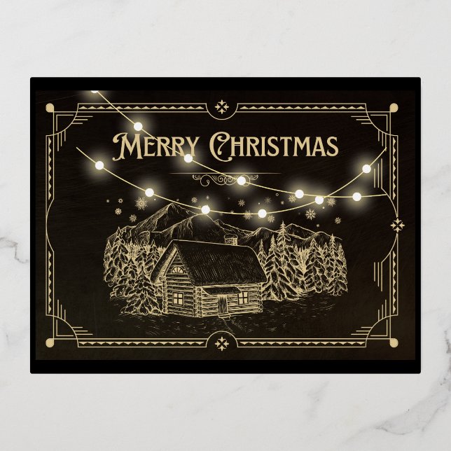 Postales navideñas vintage (Anverso)