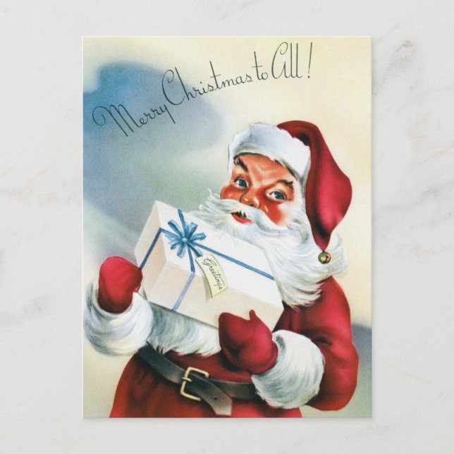 Postales navideñas vintage (Anverso)