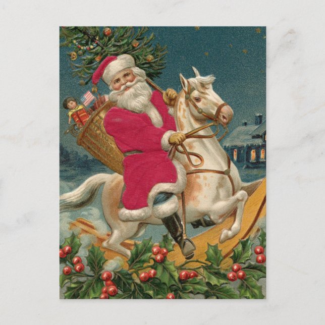 Postales navideñas vintage (Anverso)