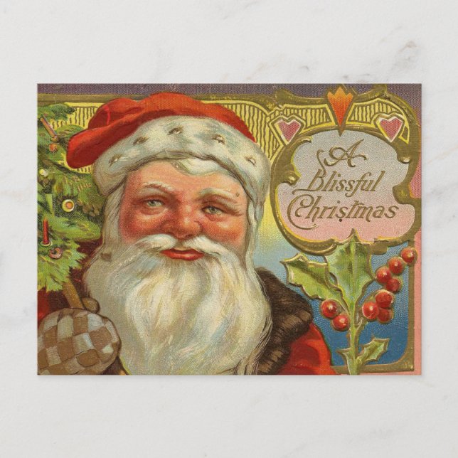 Postales navideñas vintage (Anverso)