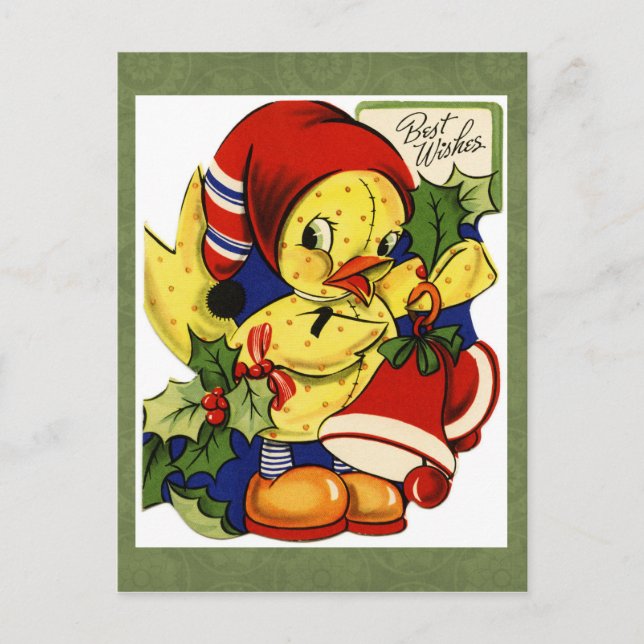 Postales navideñas vintage (Anverso)