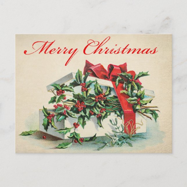 Postales navideñas vintage (Anverso)