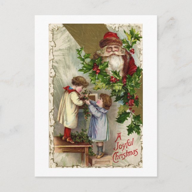 Postales navideñas vintage (Anverso)