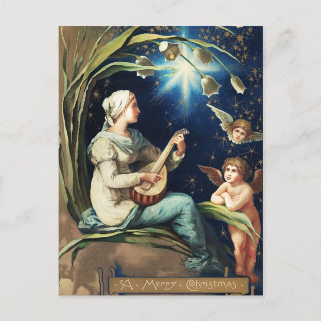 Postales navideñas vintage (Anverso)