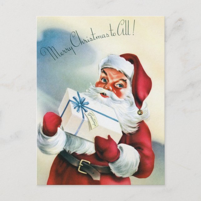 Postales navideñas vintage (Anverso)