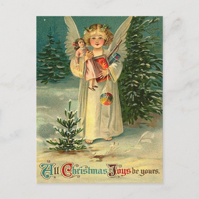 Postales navideñas vintage (Anverso)