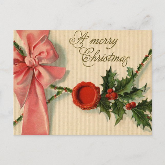 Postales navideñas vintage (Anverso)