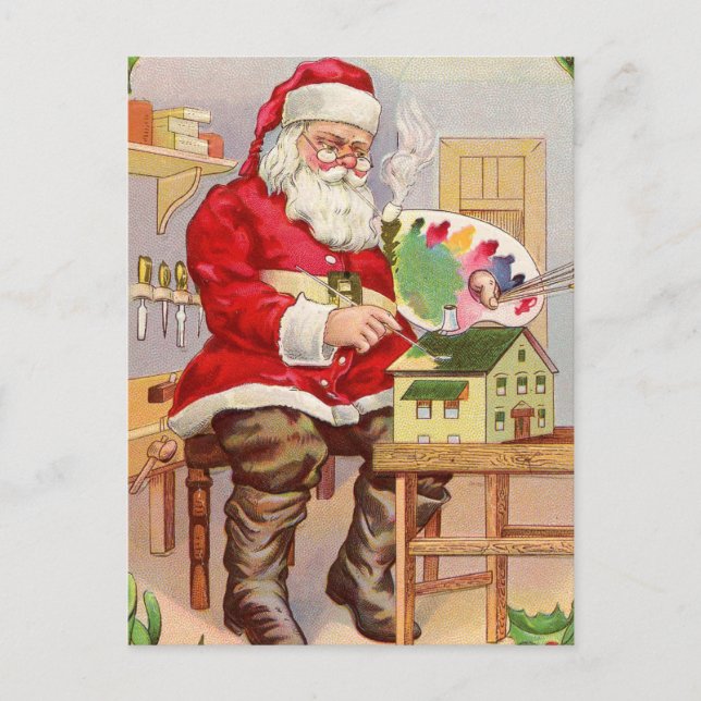 Postales navideñas vintage (Anverso)