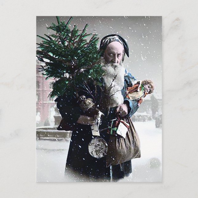 Postales navideñas vintage (Anverso)