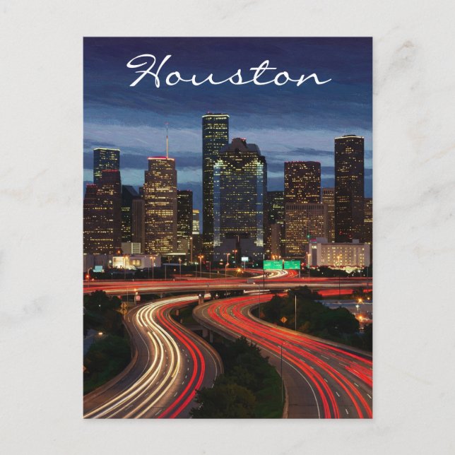 Postales nocturnas de Houston Texas (Anverso)