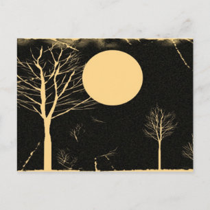 Postales nocturnas de la Moon de Vintage