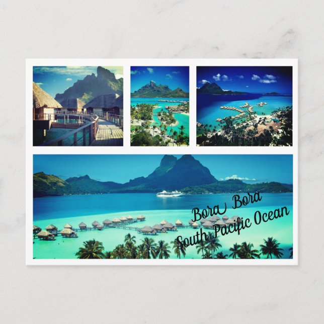 Postales - Océano Pacífico Sur - Bora Bora (Anverso)