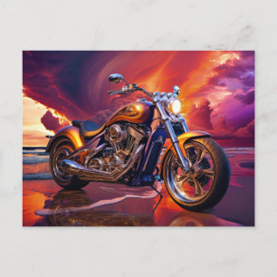 Postales para autos cinemáticos de Motorcycle Beac