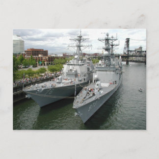 Postales para barcos de la marina de Portland Oreg